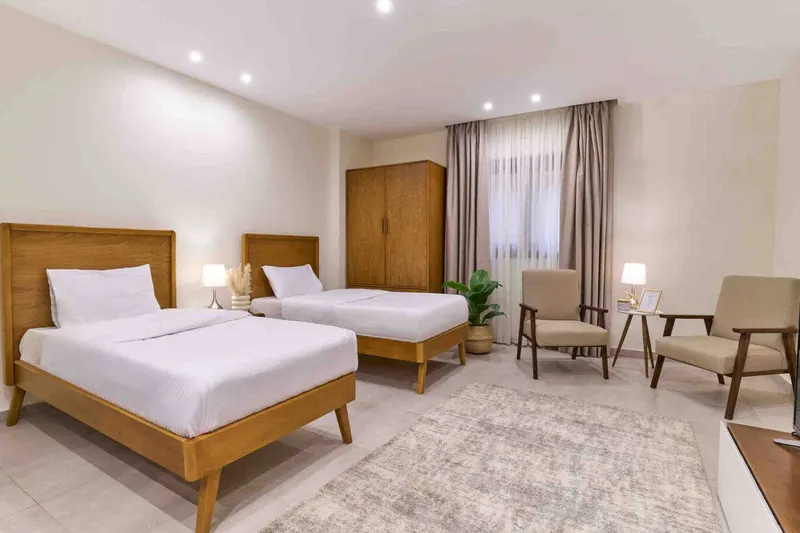Nasr City Studio with Granite Breakfast Bar and Twin Beds, photo 6