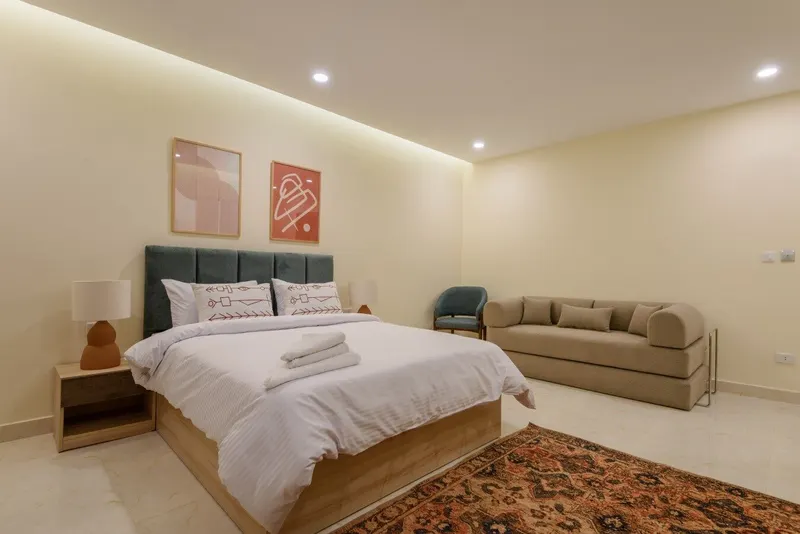 Spacious Heliopolis Airport Double Room with Sofa, Lower Floor, photo 5