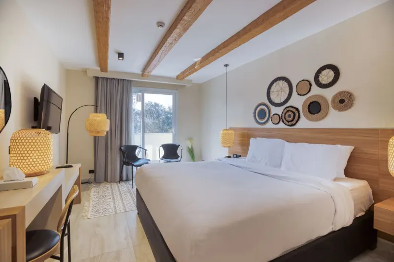 Deluxe King Room with Pyramids View — La Boutique Hotel, photo 2