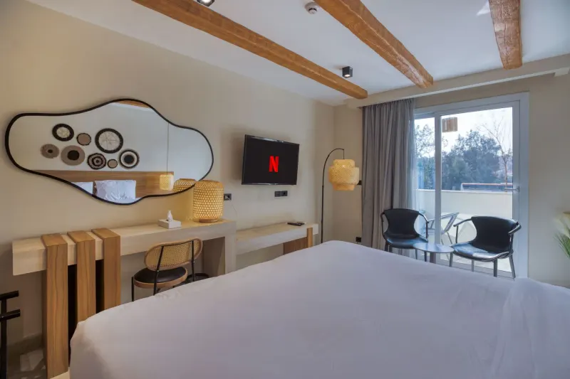 Deluxe King Room with Pyramids View — La Boutique Hotel, photo 3