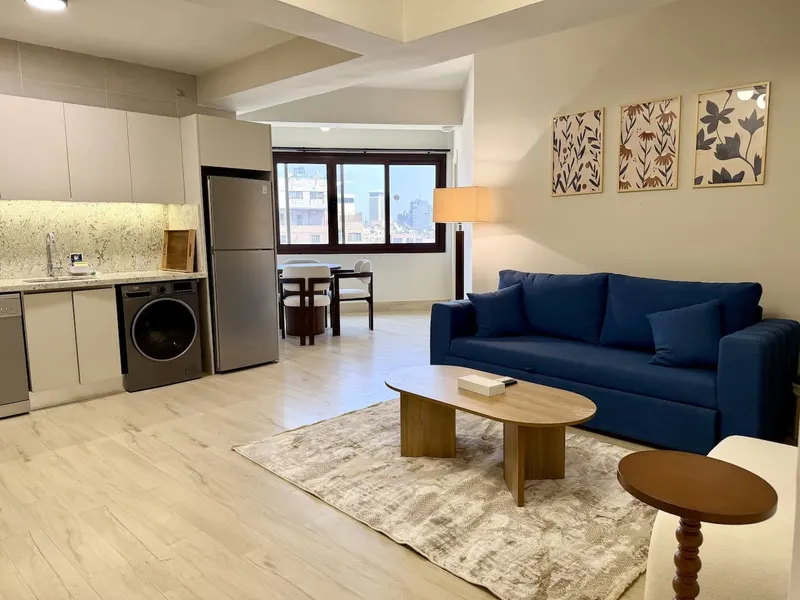 City-View One-Bedroom with Sofa Bed