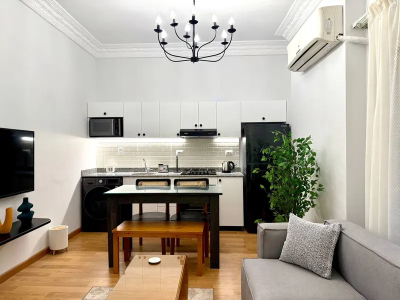 One-Bedroom with Kitchen, Desk and Shared Terrace, photo 5