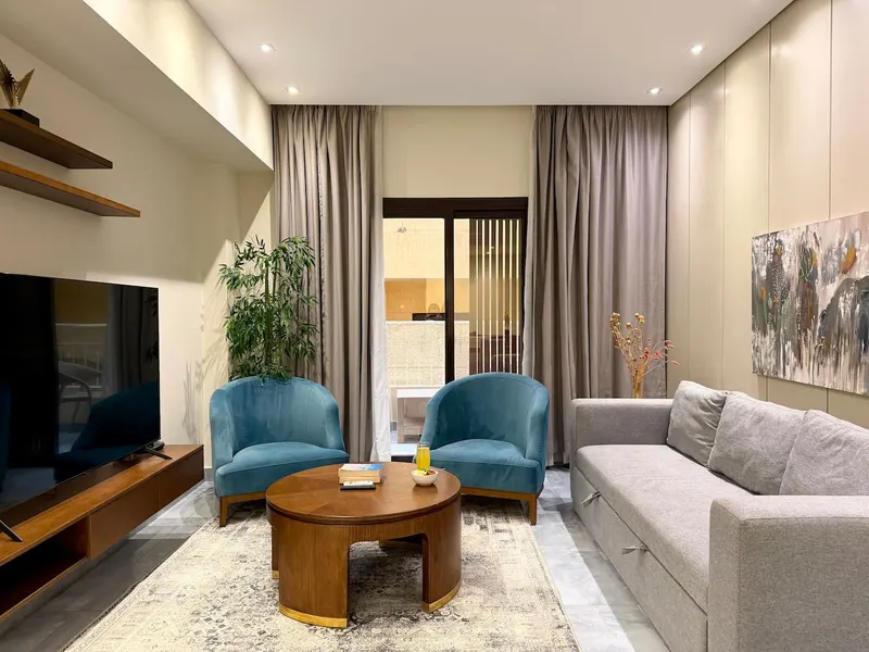 One-Bedroom with Private Balcony and Gym Access