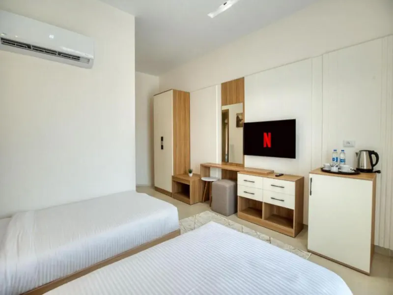 Economy Twin Room — Mazar Pyramids Hotel, photo 4