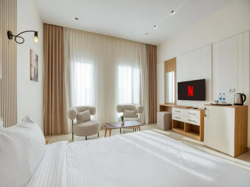 Standard Suite with Pyramids View — Mazar Pyramids Hotel, photo 4