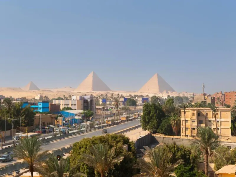 Standard Suite with Pyramids View — Mazar Pyramids Hotel, photo 6