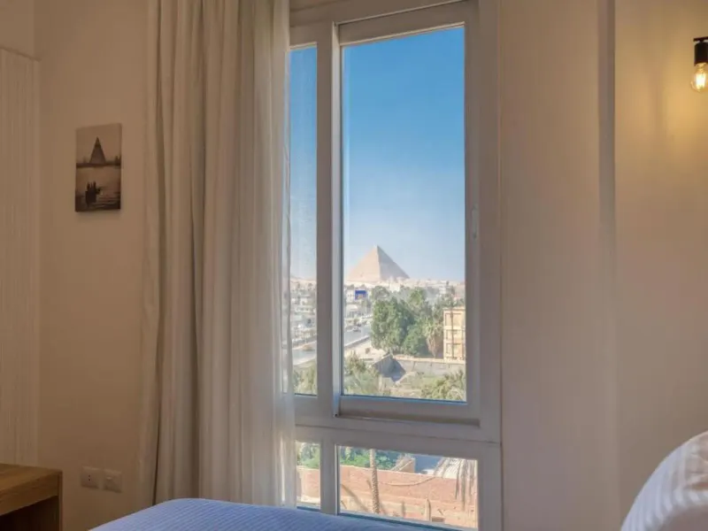 Standard Twin Room with Pyramids View — Mazar Pyramids Hotel, photo 3