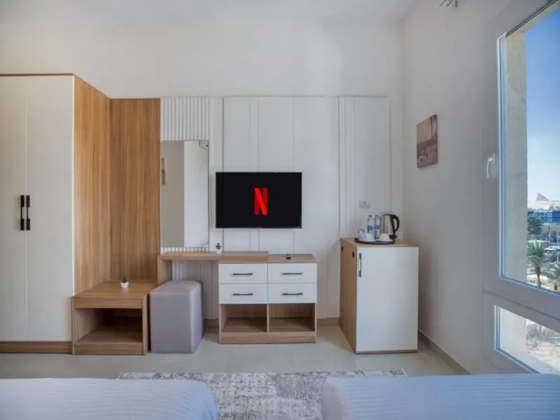 Triple Room with Pyramids View — Mazar Pyramids Hotel, photo 4
