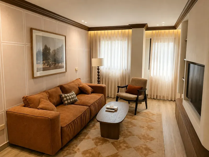Accessible One-Bedroom Apartment with Terrace — NOMA New Cairo, photo 4