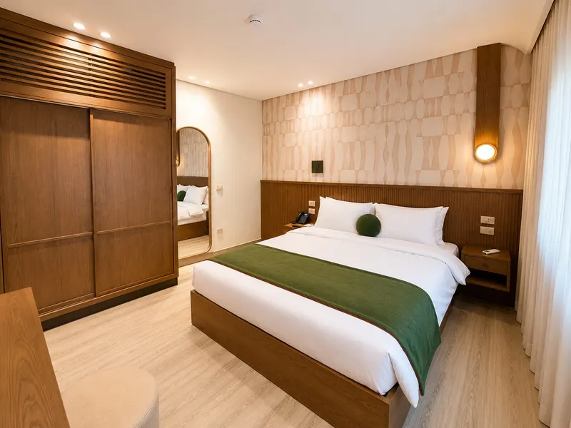 Deluxe One-Bedroom Apartment, Double Bed — NOMA New Cairo, photo 2