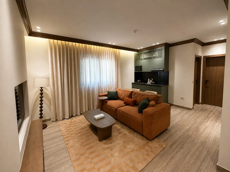 Deluxe One-Bedroom Apartment, Twin Beds — NOMA New Cairo, photo 3