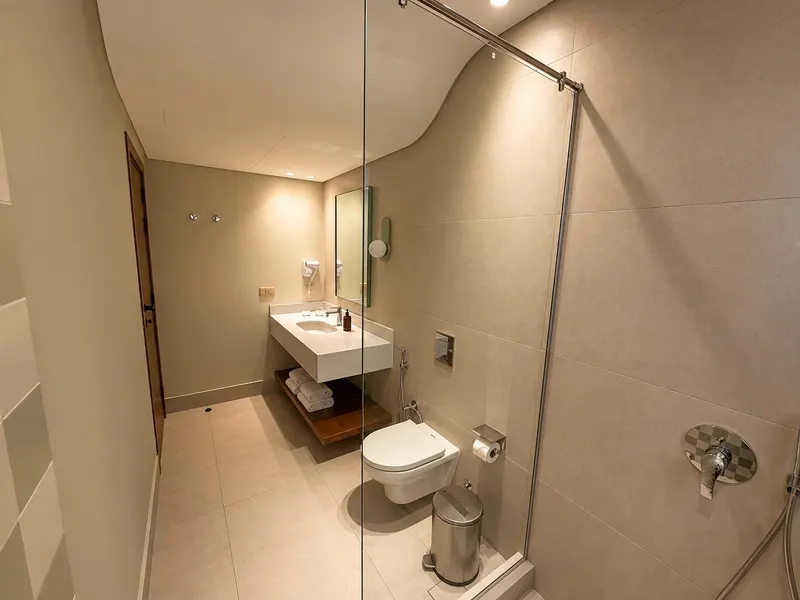 One-Bedroom Apartment with Balcony, Double Bed — NOMA New Cairo, photo 4