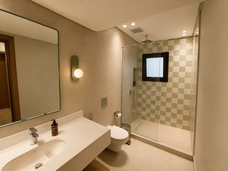 One-Bedroom Apartment with Balcony, Double Bed — NOMA New Cairo, photo 5