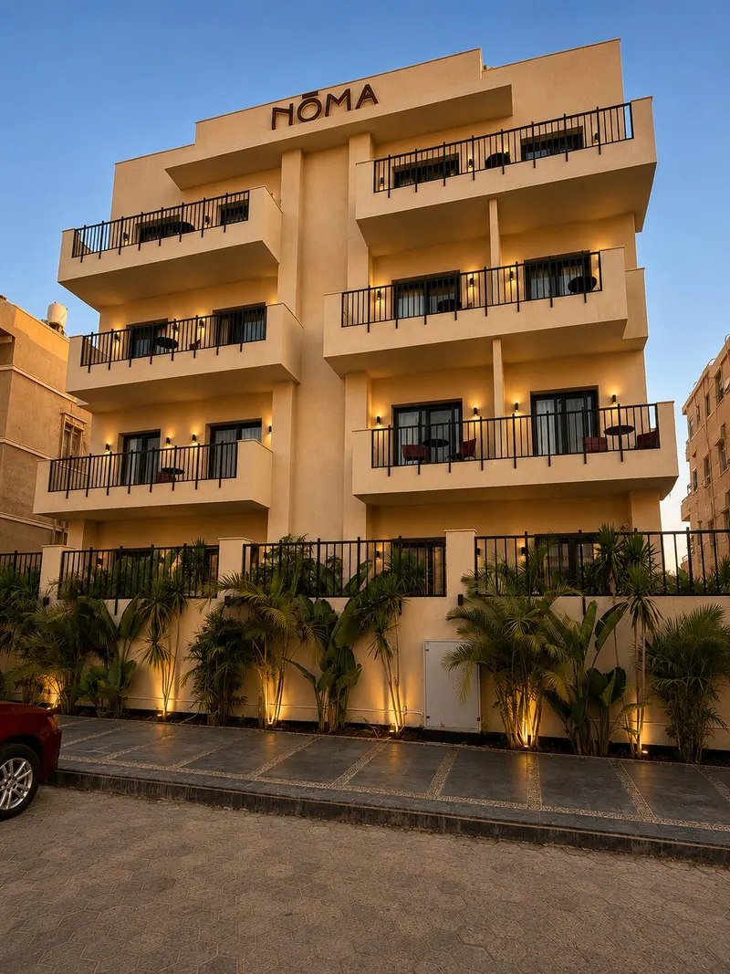 One-Bedroom Apartment with Balcony, Double Bed — NOMA New Cairo, photo 8