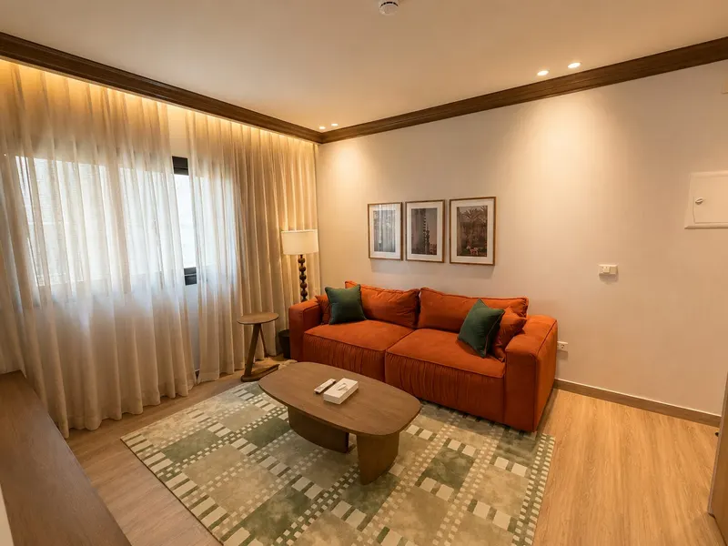 One-Bedroom Apartment with Balcony, Twin Beds — NOMA New Cairo, photo 4