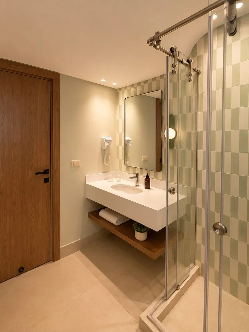 One-Bedroom Apartment with Balcony, Twin Beds — NOMA New Cairo, photo 5