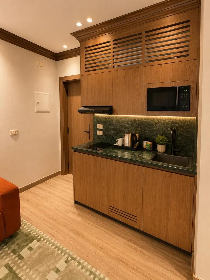 One-Bedroom Apartment with Balcony, Twin Beds — NOMA New Cairo, photo 7