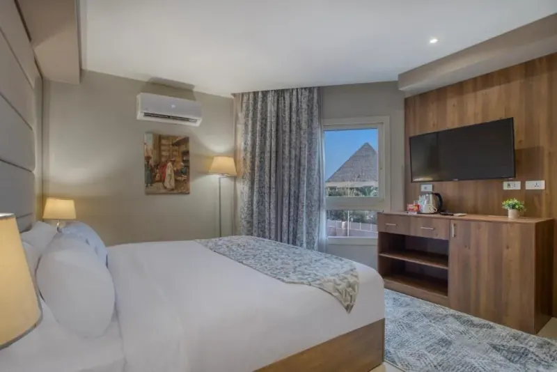 Double Room with Pyramids View — Nozol Pyramids Hotel & Spa