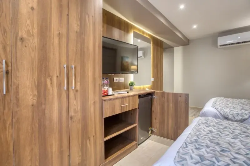 Twin Room with City View — Nozol Pyramids Hotel & Spa, photo 2