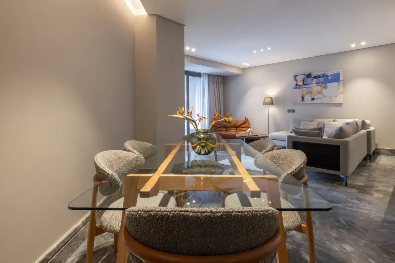 Monochrome - Two Bed - Pool / Garden Access - GF, photo 7