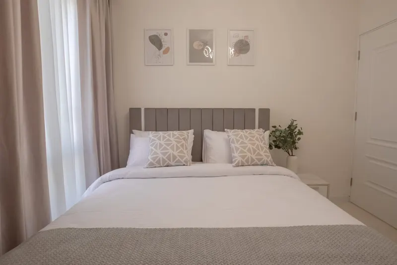 Leaf Prints & Dove Grey — 2-Bedroom, Madinaty, photo 3