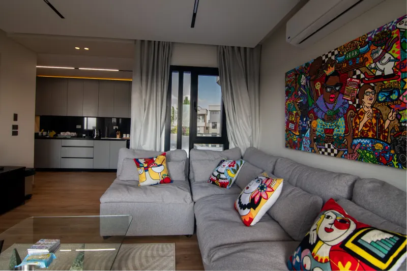 The Cozy Loft — 1BR at SODIC Villette, photo 4