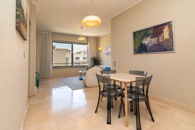 The Quiet Nest — 1BR at Village Gate, Palm Hills