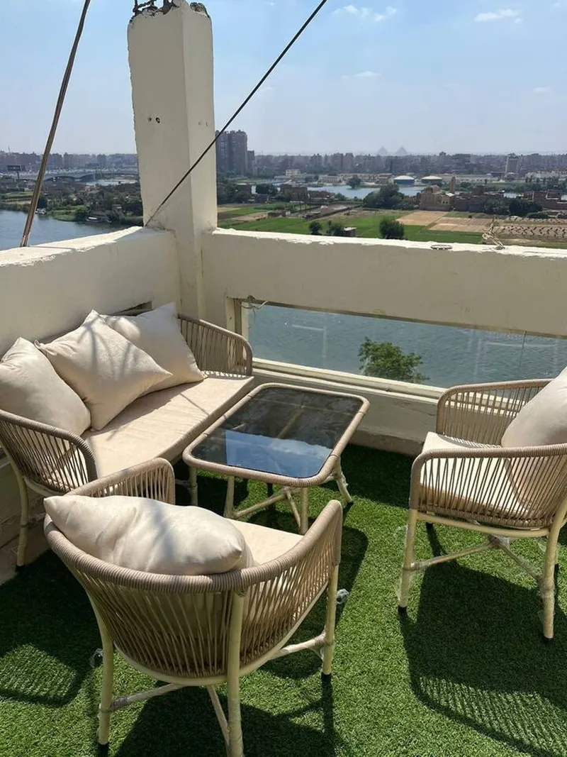 Nile Panorama Balcony — 3-Bedroom, Old Cairo