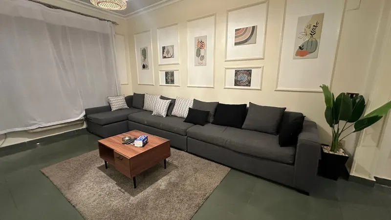 The Gallery-Wall Lounge Flat — 1-Bedroom, Zamalek