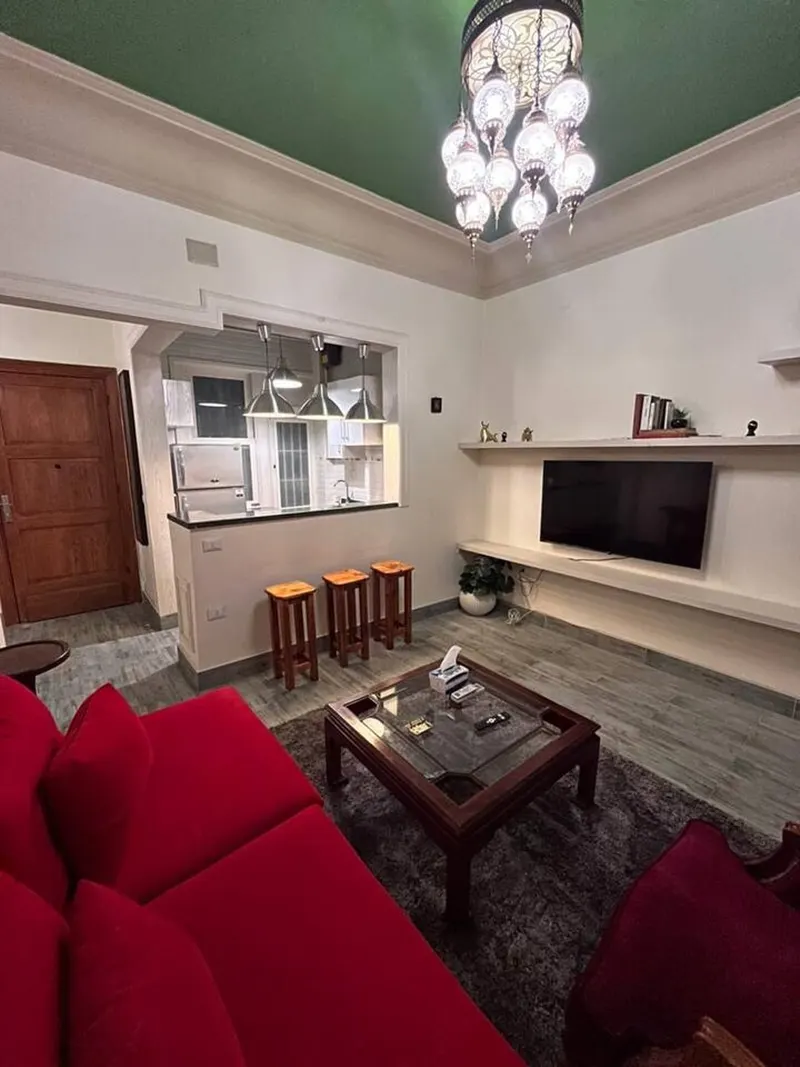 Green Ceilings & Lantern Light — 1-Bedroom, Zamalek, photo 6