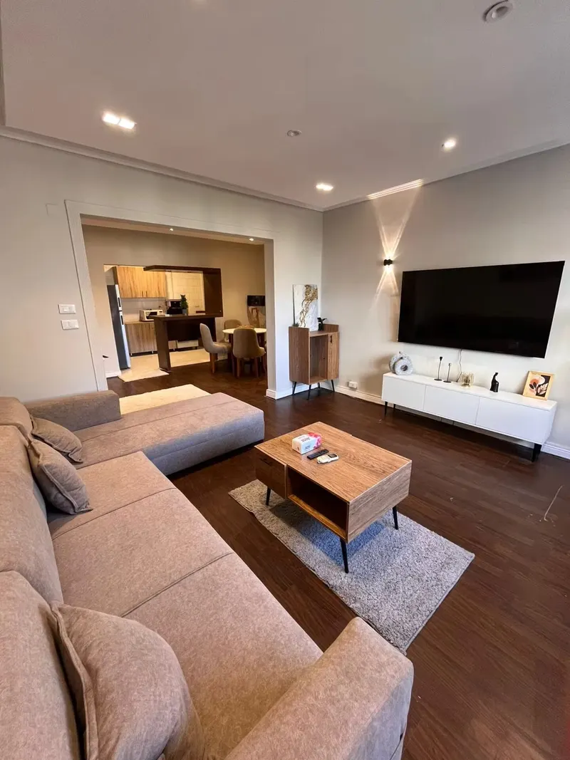 Walnut Floors & Treetop Balcony — 2-Bedroom, Zamalek