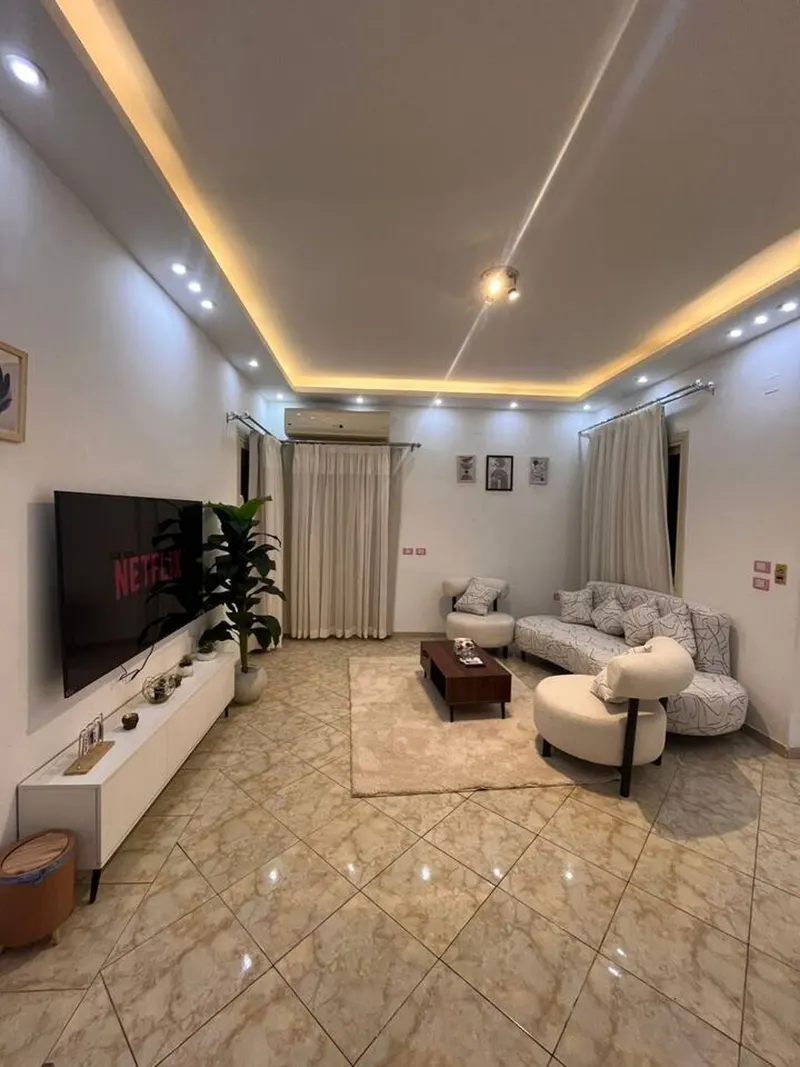 Warm-Lit Family Flat — 2-Bedroom, Zamalek