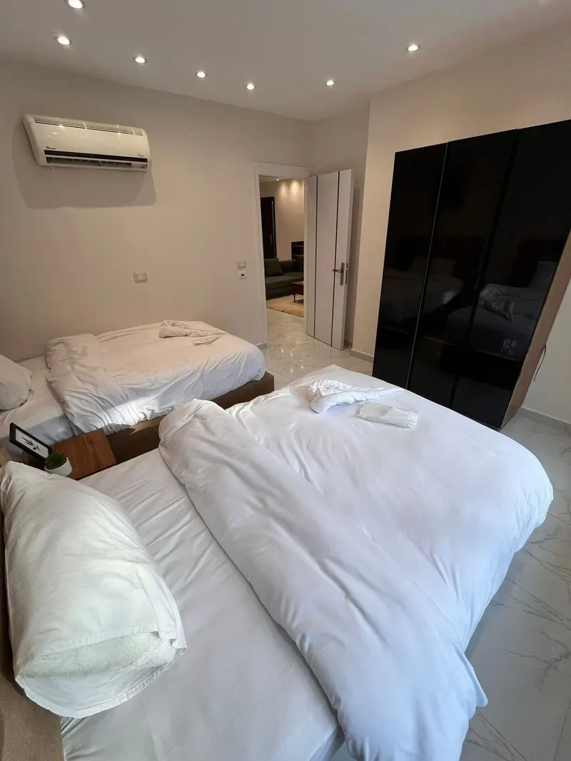 Sage Lounge & Corner Windows — 2-Bedroom, Zamalek (GW2), photo 4