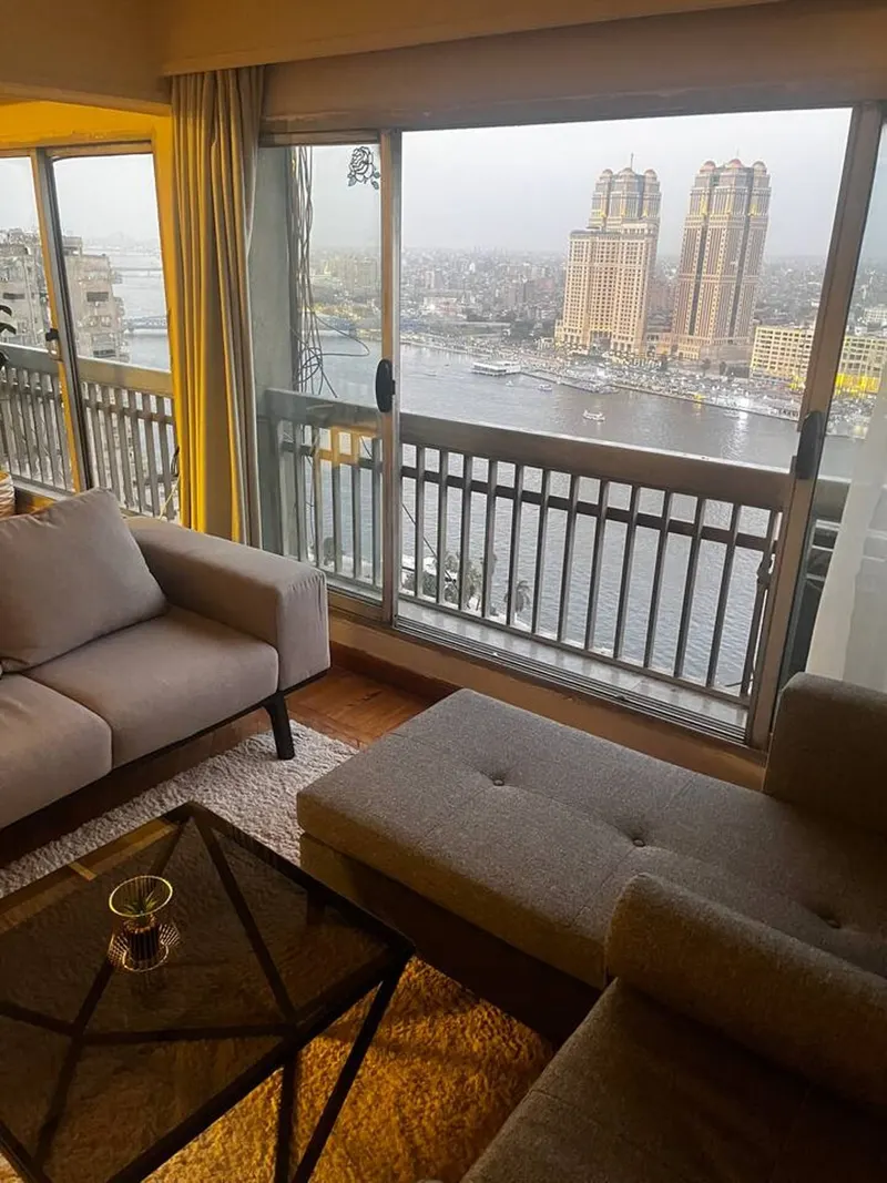 High-Floor Nile Panorama — 3-Bedroom, Zamalek