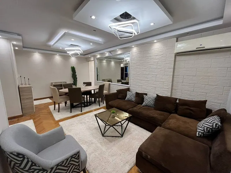 High-Floor Nile Panorama — 3-Bedroom, Zamalek, photo 5