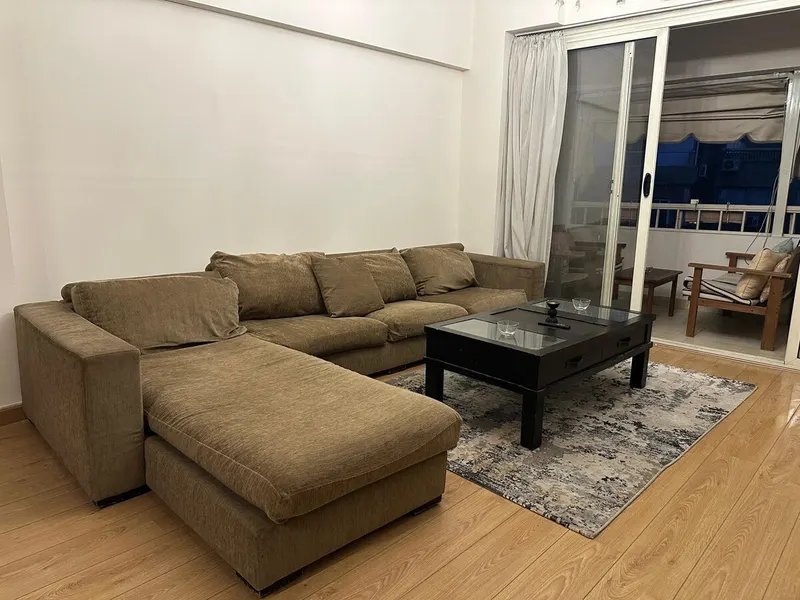 Retro Suzani Flat with Balcony — 3-Bedroom, Zamalek