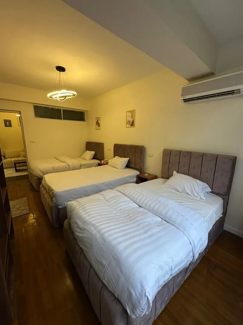 Oak-Slat Lounge Flat — 2-Bedroom, Zamalek, photo 5