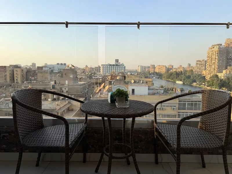 Golden-Tree Nile Balcony Flat — 1-Bedroom, Agouza (SA2), photo 8