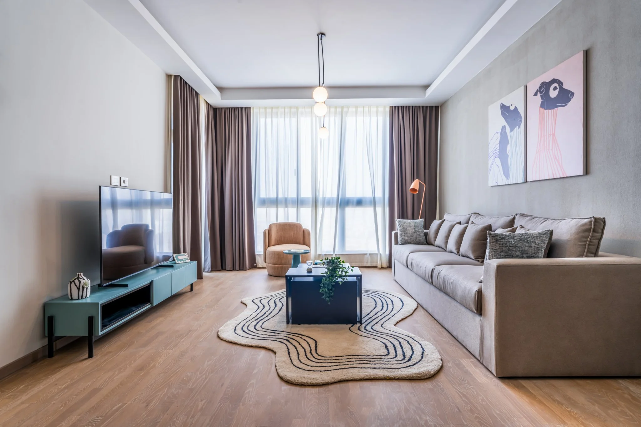 Sh. Zayed Aeon Towers 2BR w/ Kitchen — photo 4