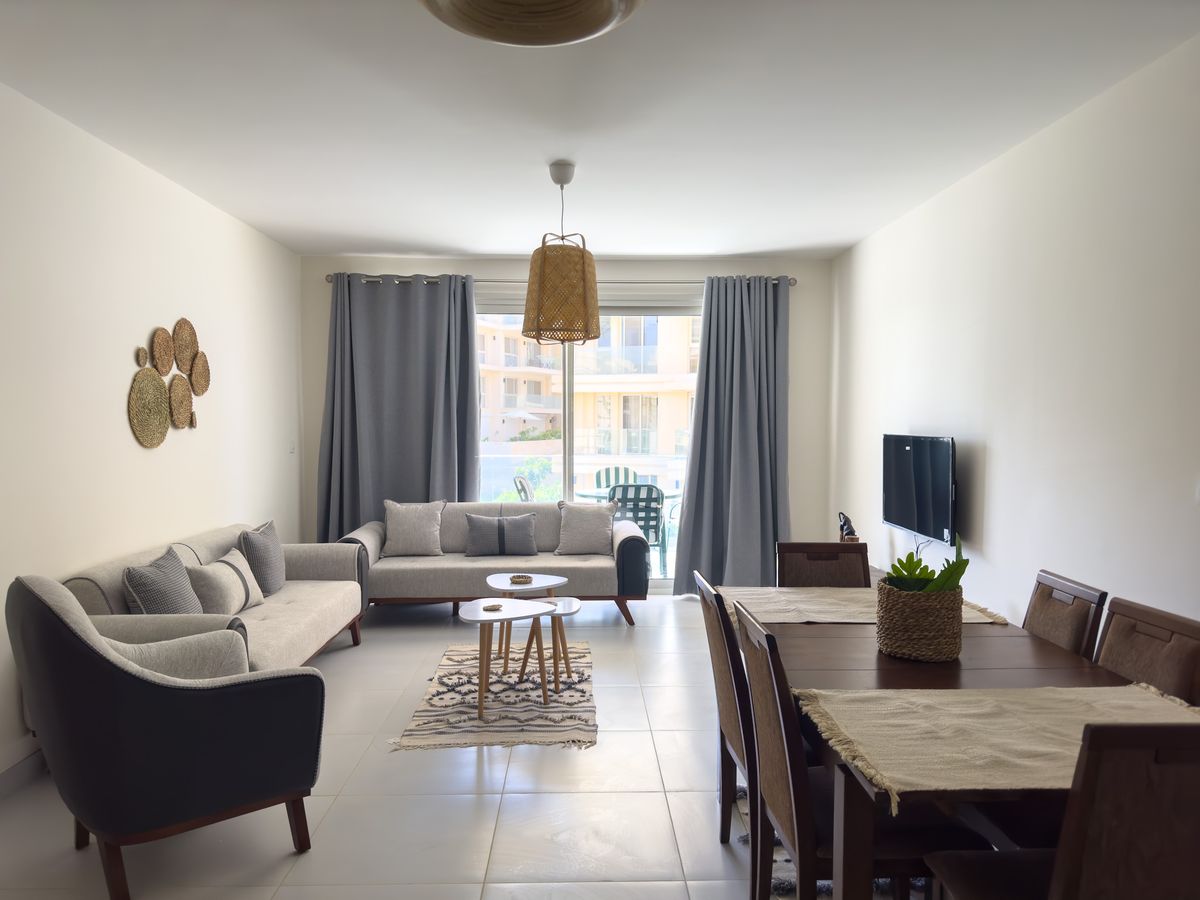 2BR Partial Sea and Pool View Marassi — photo 3