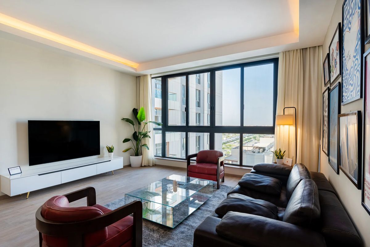 Sh. Zayed Aeon Towers 2BR w/ Kitchen — photo 5