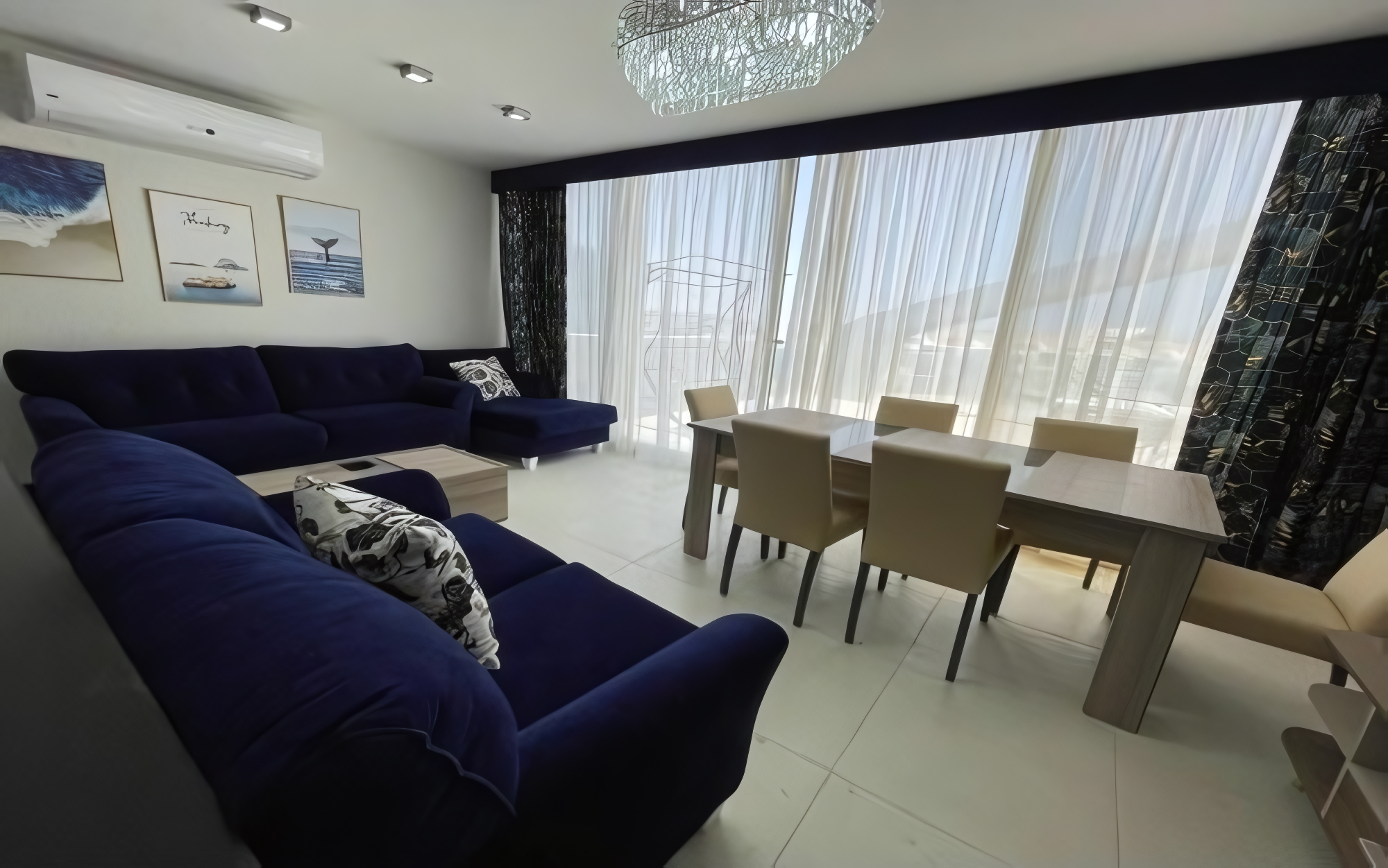 chalet 3 bedroom lagoon view in fouka bay — photo 4