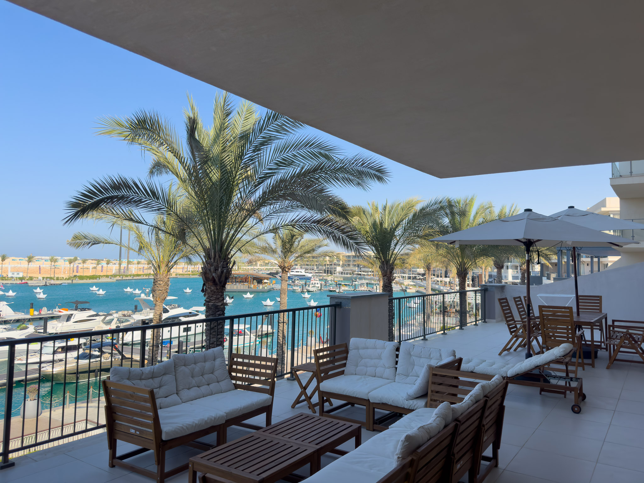 3BR Marina West Apartment — Marassi | Yacht & Marina Views