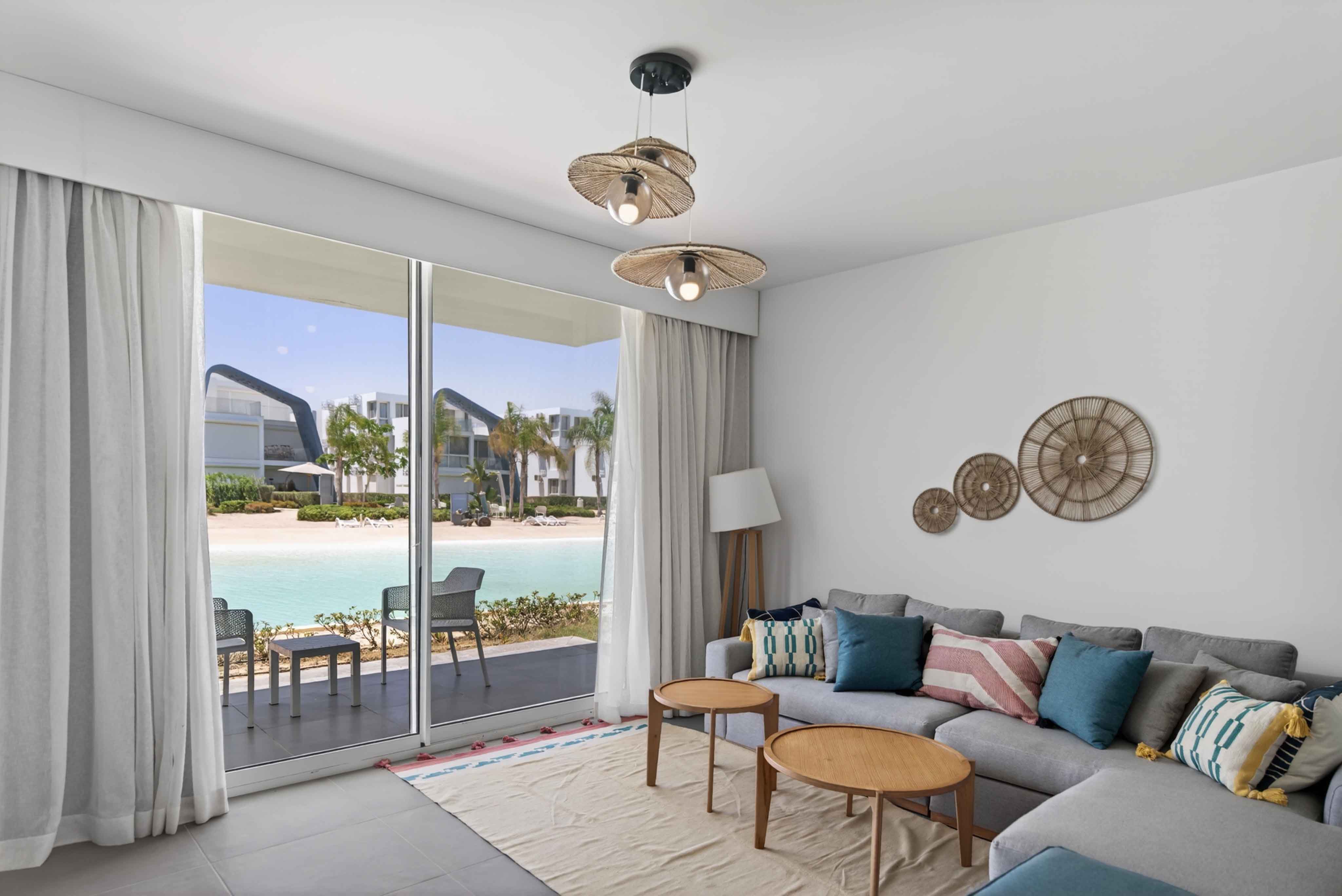Modern 3BR | Lagoon View Fouka — photo 3